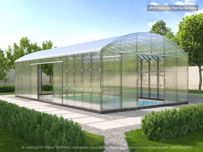 Greenhouses with a width of 4, 5 and 6 meters, why buy them?