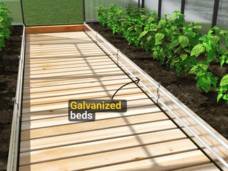 Galvanized beds